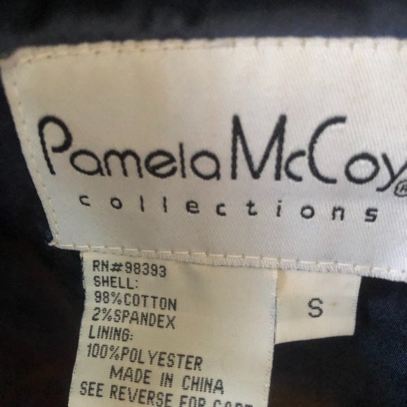 Medium blue denim embroidered jacket - Picture 4 of 4